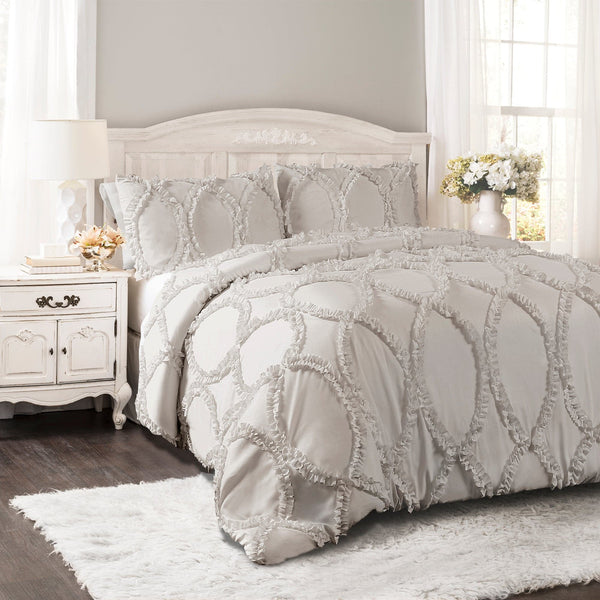 Lush Décor Avon 3 Piece Comforter Set