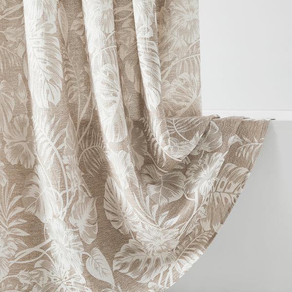 Lush Décor Bali Tropical Leaves Shower Curtain