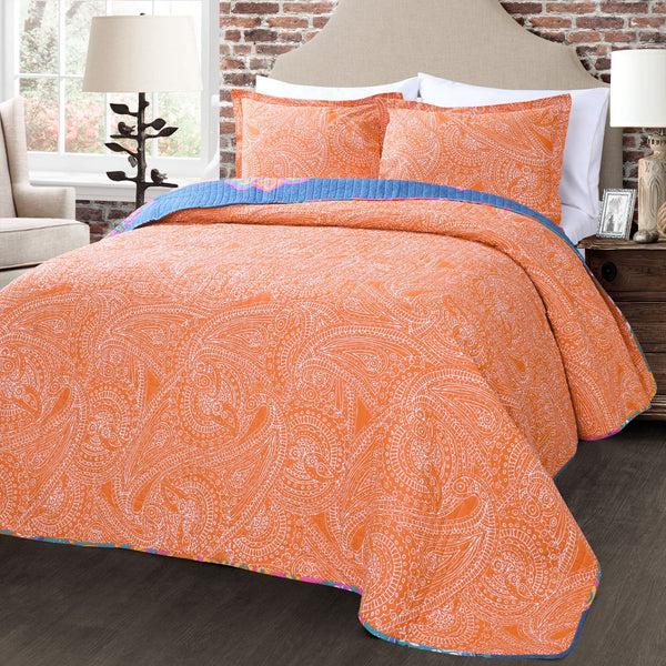 Lush Décor Boho Chic Quilt 3 Piece Set