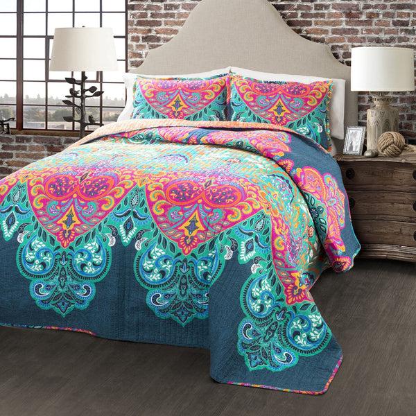 lush décor Boho Chic Quilt 3 Piece Set