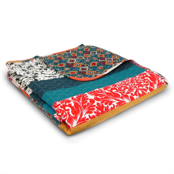 Lush Décor Boho Stripe Throw
