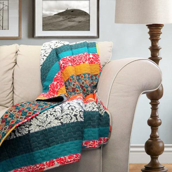 lush décor Boho Stripe Throw