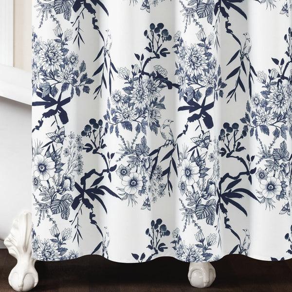 Lush Décor Botanical Garden Shower Curtain