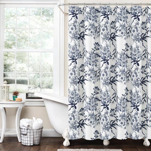 lush décor Botanical Garden Shower Curtain