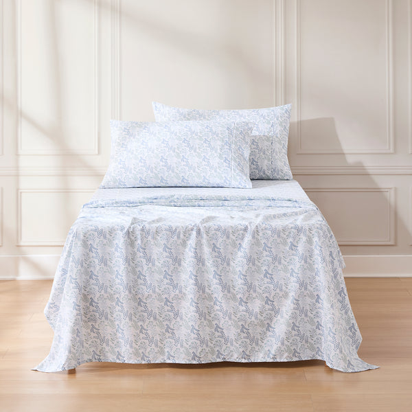 Lush Décor Botanical Leaf And Floral Sheet Set