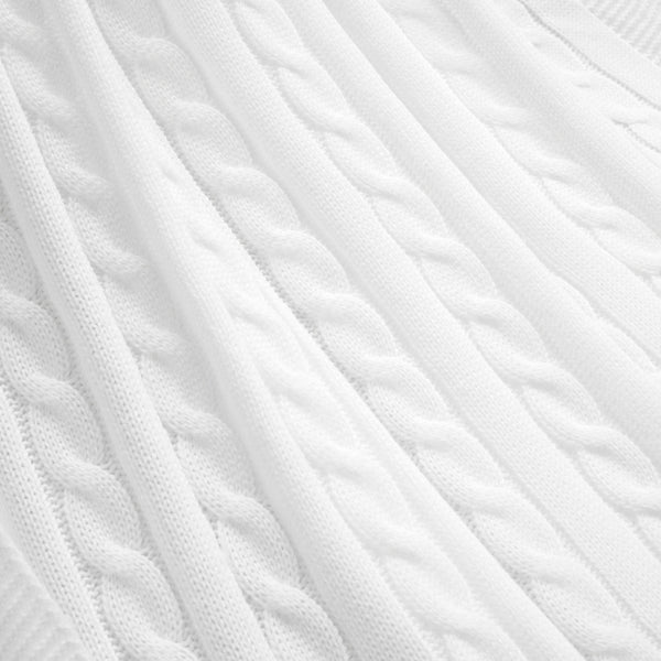 Lush Décor Cable Soft Knitted Throw