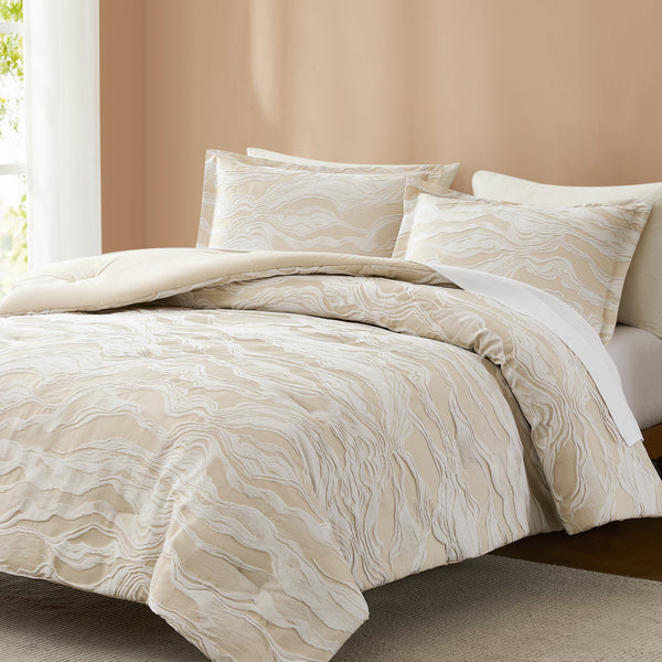 Lush Décor Cascade Wave Comforter Set
