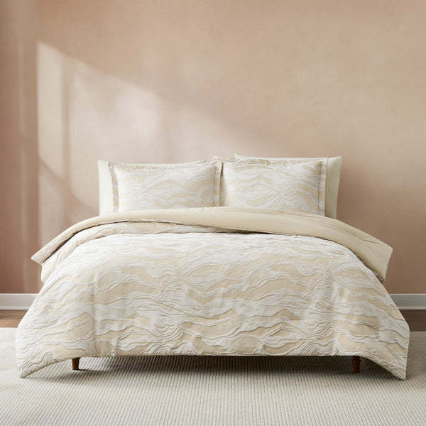 lush décor Cascade Wave Comforter Set