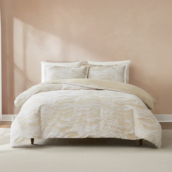 lush décor Cascade Wave Duvet Cover Set