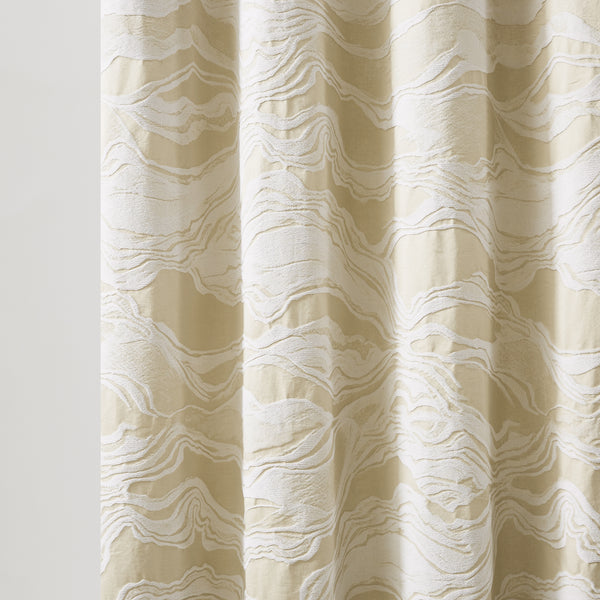 Lush Décor Cascade Wave Shower Curtain