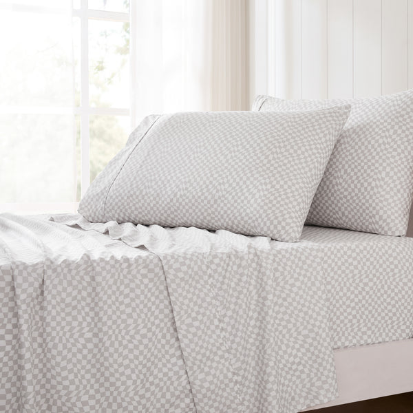 Lush Décor Circus Wavy Checks Sheet Set