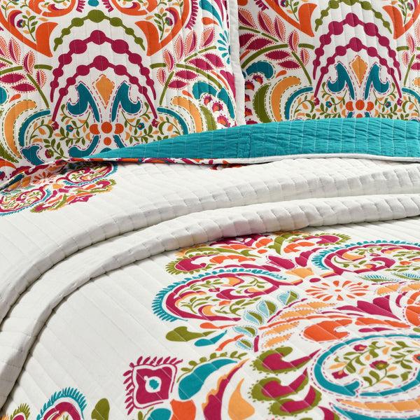 Lush Décor Clara Quilt 3 Piece Set