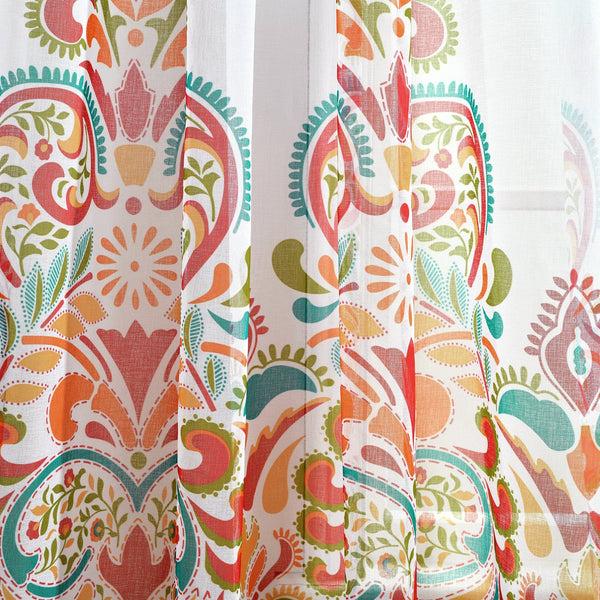 Lush Décor Clara Sheer Window Curtain Panel Set