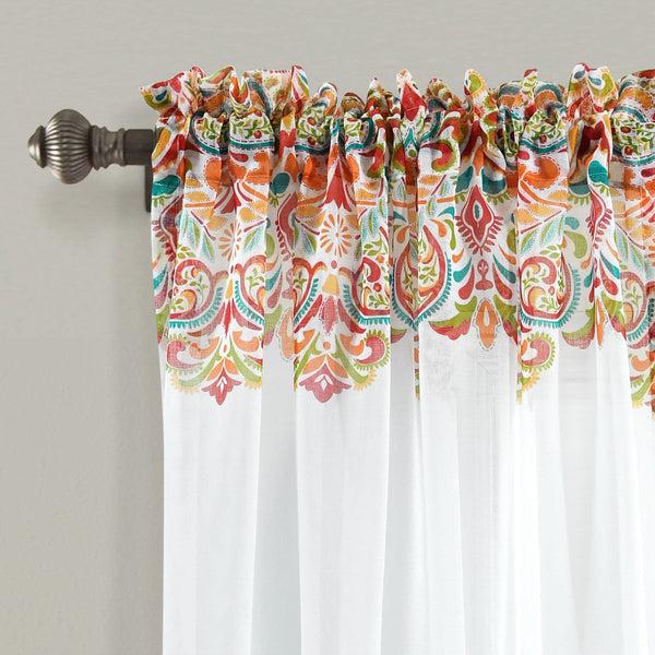Lush Décor Clara Sheer Window Curtain Panel Set