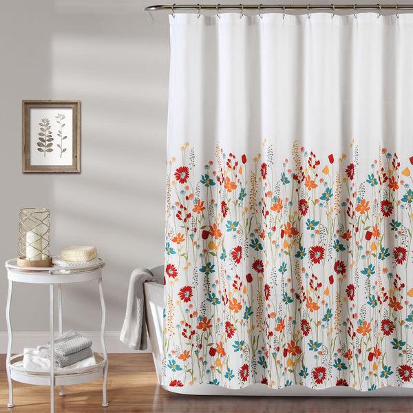 lush décor Clarissa Floral Shower Curtain