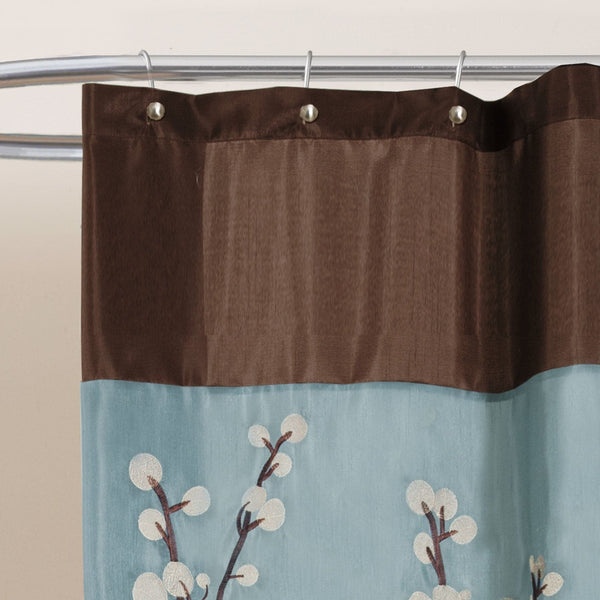 Lush Décor Cocoa Shower Curtain