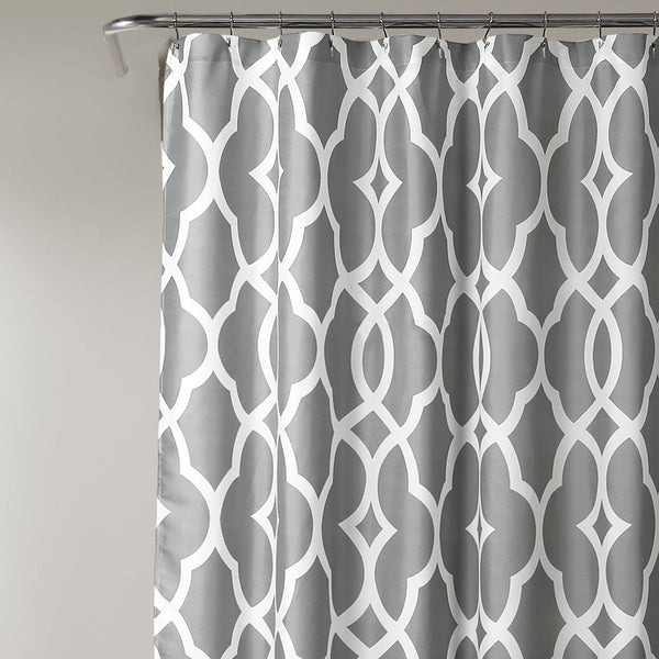 Lush Décor Connor Geo Shower Curtain