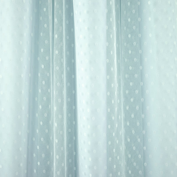 Lush Décor Cottage Polka Dot Sheer Window Curtain