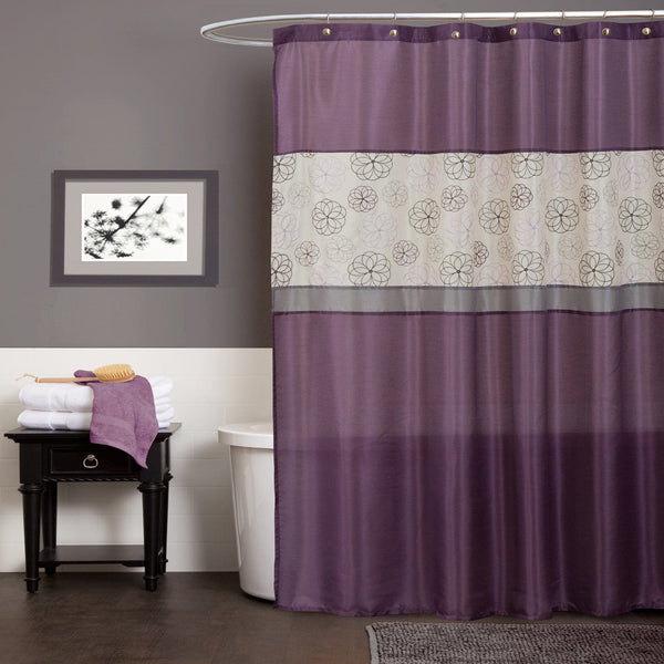 lush décor Covina Shower Curtain