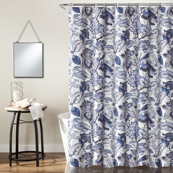 lush décor Cynthia Jacobean Shower Curtain