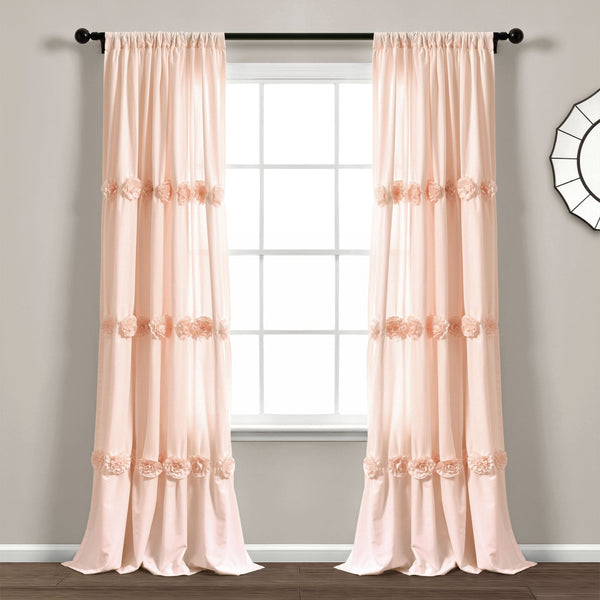 Lush Décor Darla Window Curtain