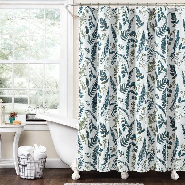 lush décor Devonia All Over Shower Curtain