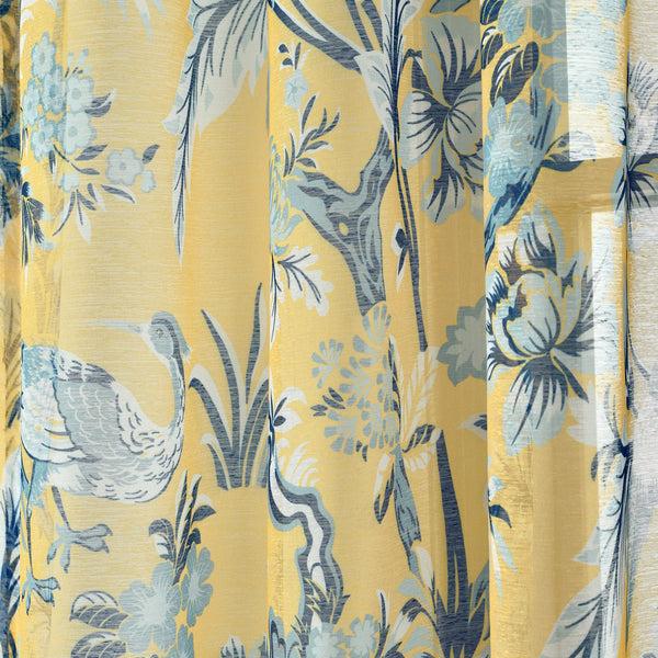 Lush Décor Dolores Sheer Window Curtain Panel Set