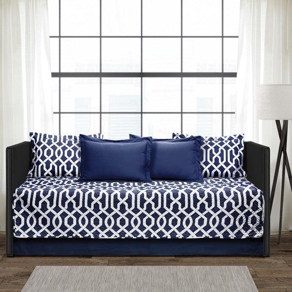 lush décor Edward Trellis 6 Piece Daybed Cover Set