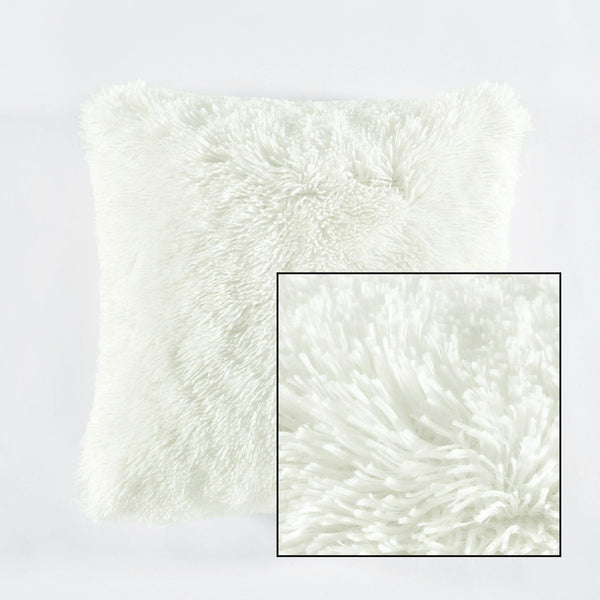 Lush Décor Emma Faux Fur Decorative Pillow Cover