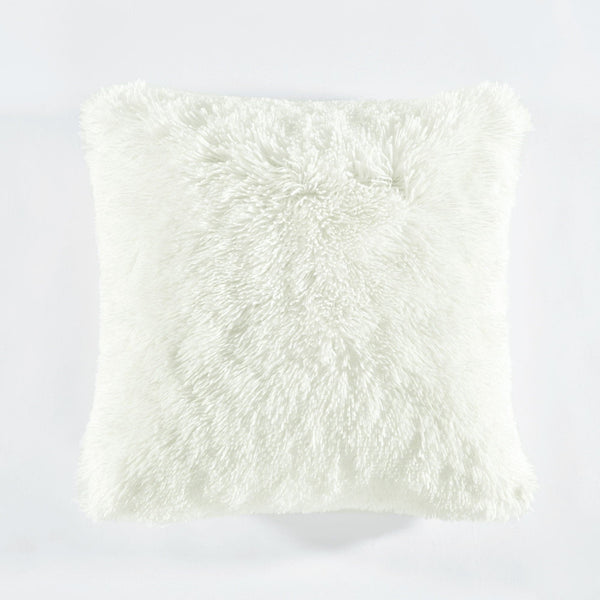 lush décor Emma Faux Fur Decorative Pillow Cover