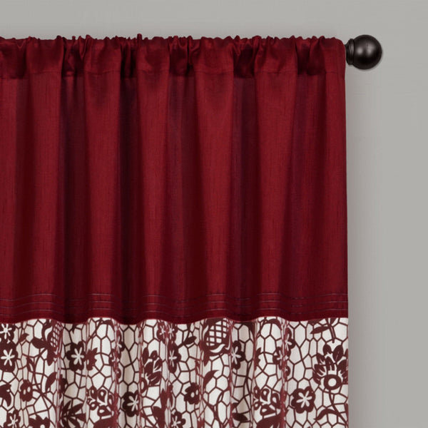 Lush Décor Estate Garden Window Curtain