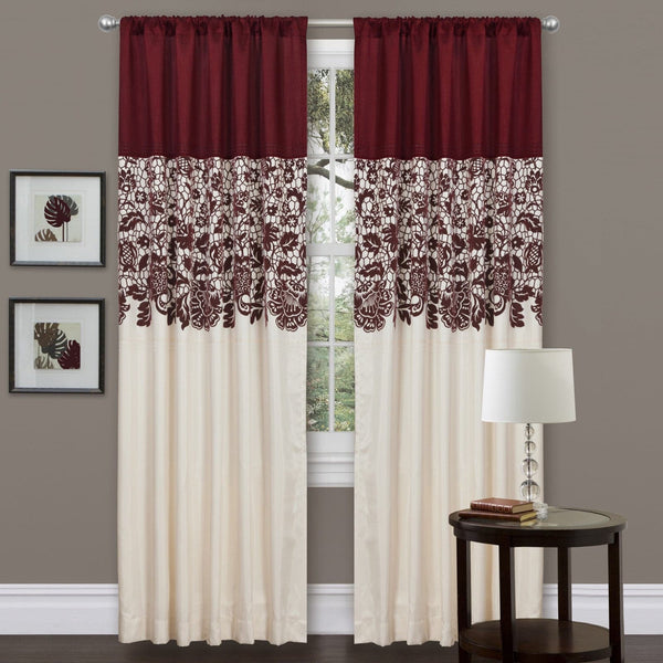 lush décor Estate Garden Window Curtain
