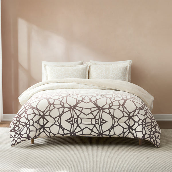 lush décor Ethereal Tangle Velvet Comforter Set