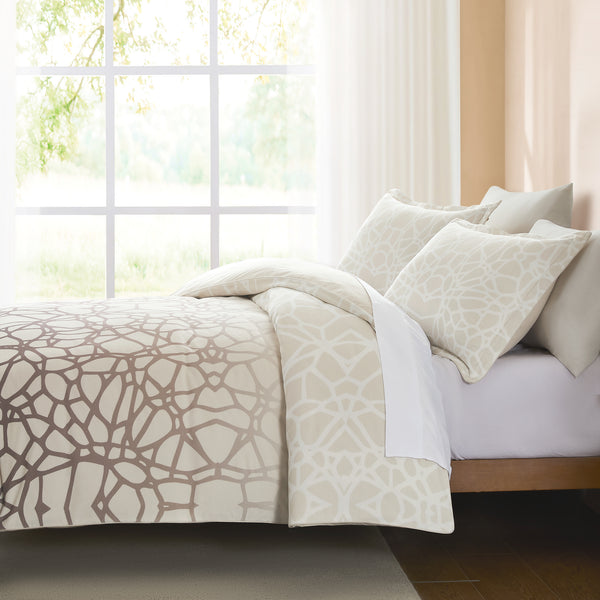 Lush Décor Ethereal Tangle Velvet Duvet Cover Set