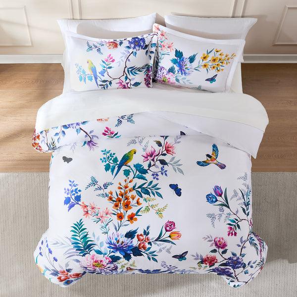 Lush Décor Fantasia Cotton Duvet Cover Set