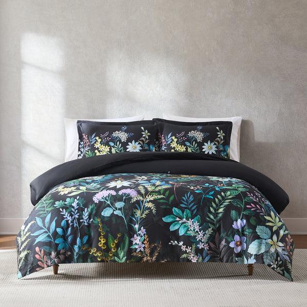 lush décor Fantasy Floral Cotton Duvet Cover Set