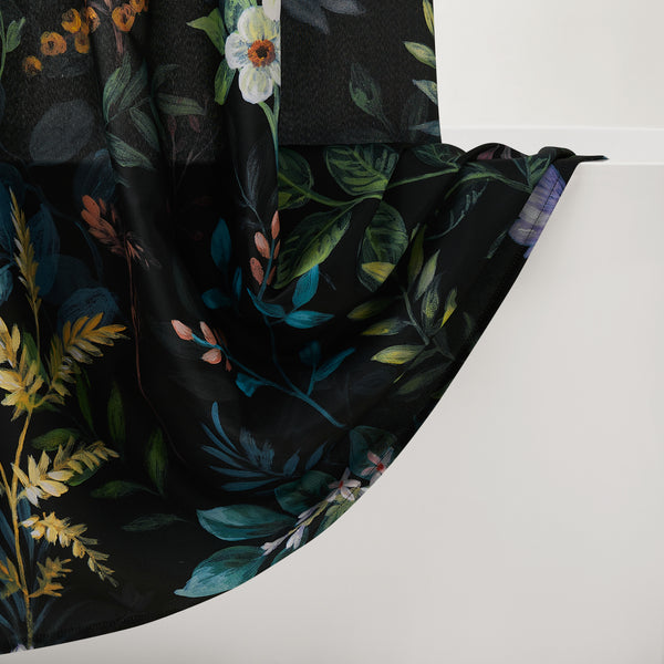 Lush Décor Fantasy Floral Shower Curtain