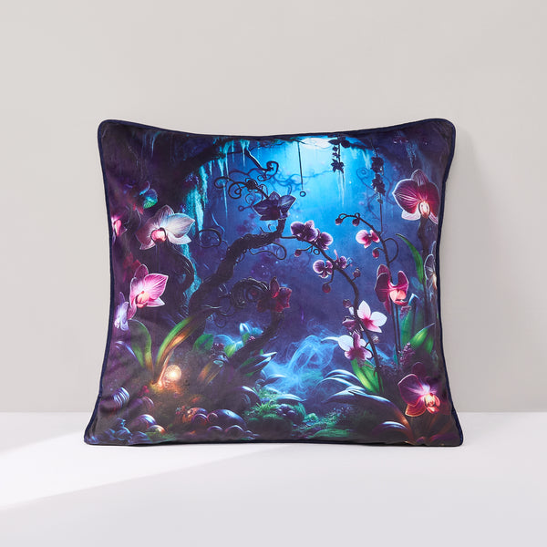 lush décor Fantasy Orchids Decorative Pillow