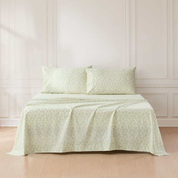 lush décor Floral Jacobean Cotton Sheet Set