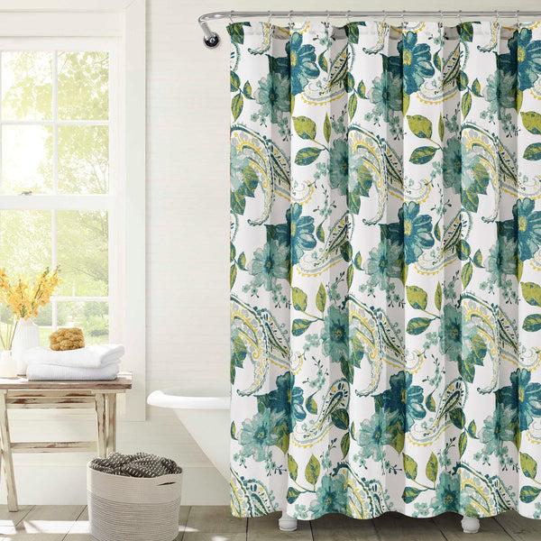 lush décor Floral Paisley Shower Curtain