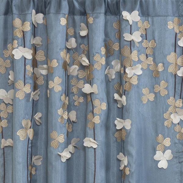 Lush Décor Flower Drops Window Curtain