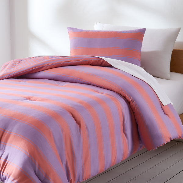 Lush Décor Gale Cabana Stripe Comforter Set