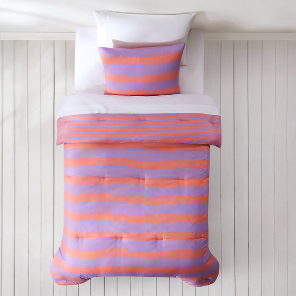 Lush Décor Gale Cabana Stripe Comforter Set