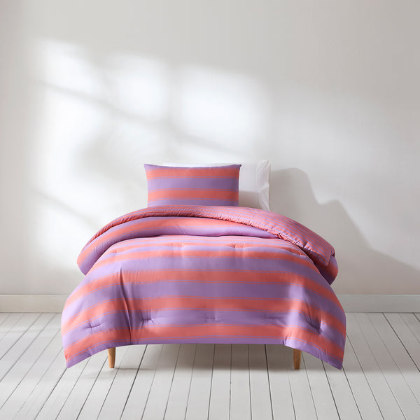 Lush Décor Gale Cabana Stripe Comforter Set