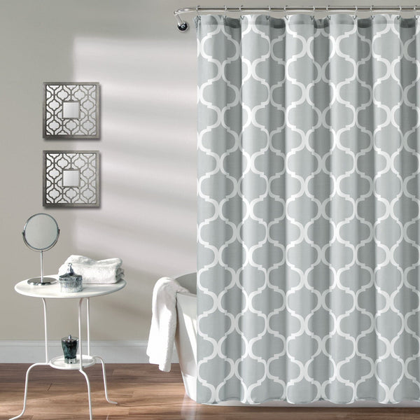 lush décor Geo Shower Curtain