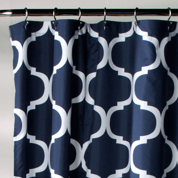 Lush Décor Geo Shower Curtain