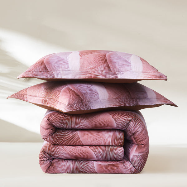 Lush Décor Gilded Spore Cotton Duvet Cover Set