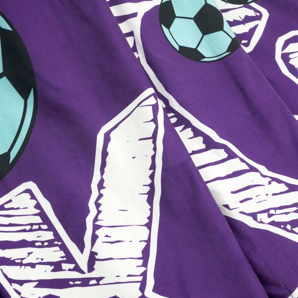 Lush Décor Girls Soccer Kick Sherpa Throw