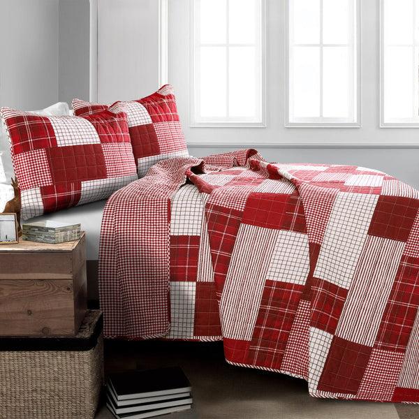 Lush Décor Greenville 3 Piece Quilt Set