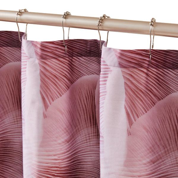 Lush Décor Guilded Spore Cotton Shower Curtain